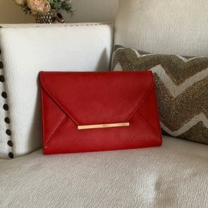 Aldo vegan envelope clutch